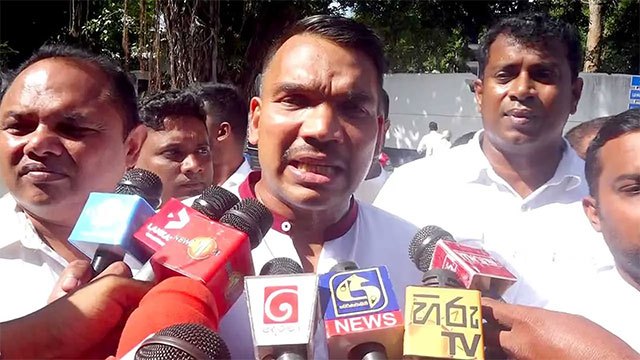 Former Minister Namal Rajapaksa Questioned by Bribery Commission