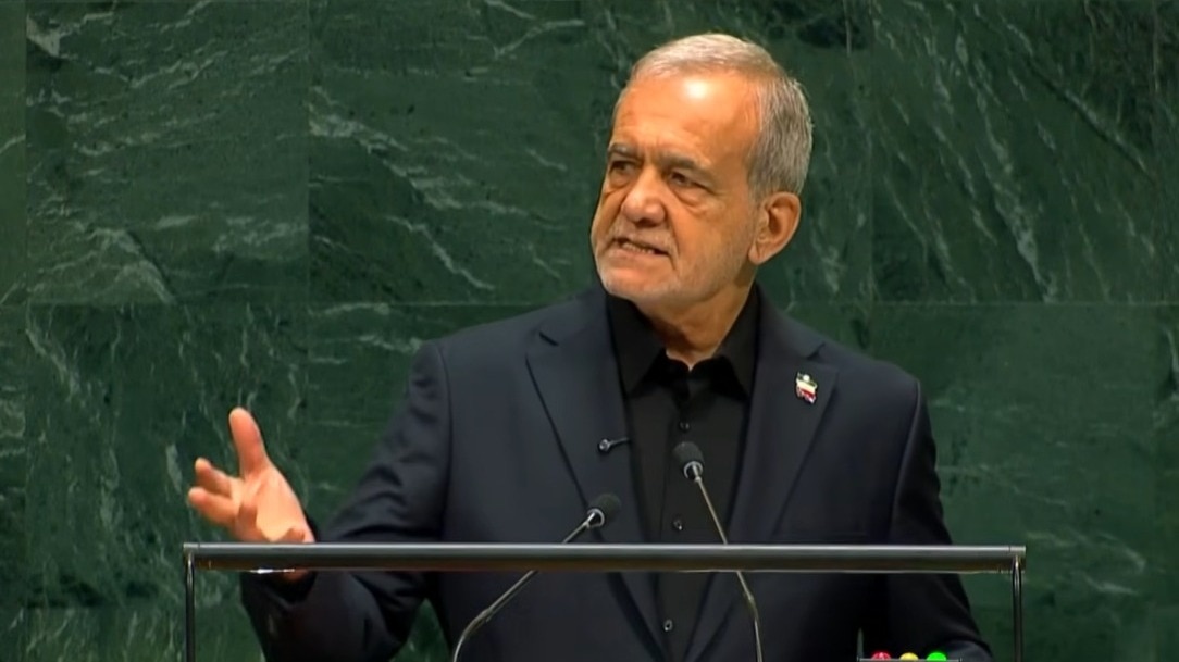 Iran's Pezeshkian asserts nuclear rights at UN as US boycotts address