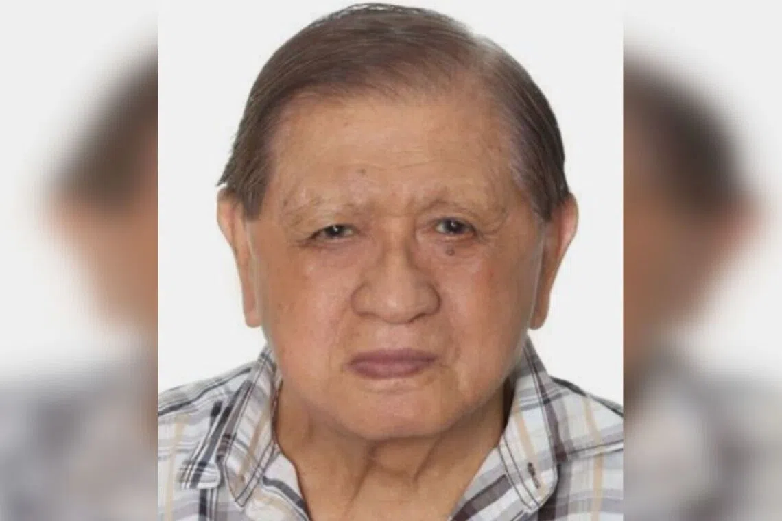 Police appeal for help locating missing 83-year-old man in Katong