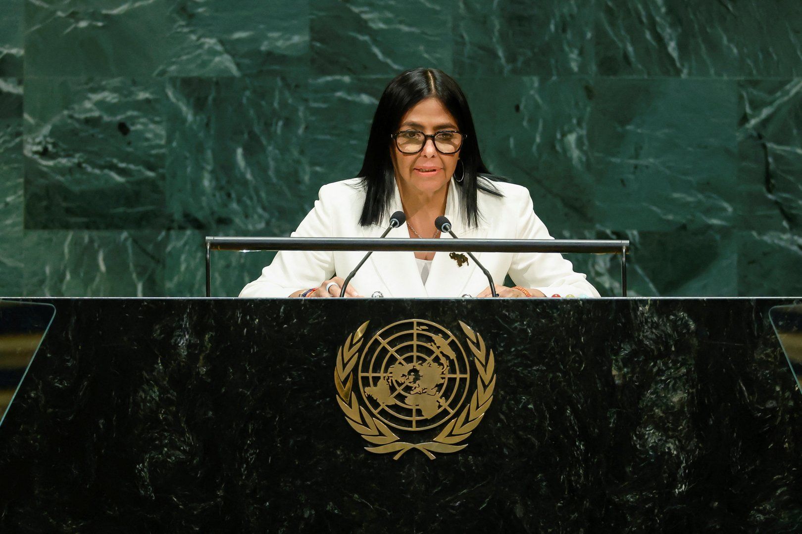 Venezuela's Rodriguez pledges democratic reforms, departure from extremism