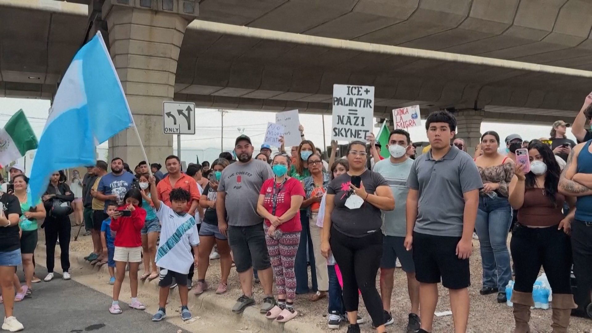Demonstrations erupt in Texas over ICE shooting of Venezuelan migrant