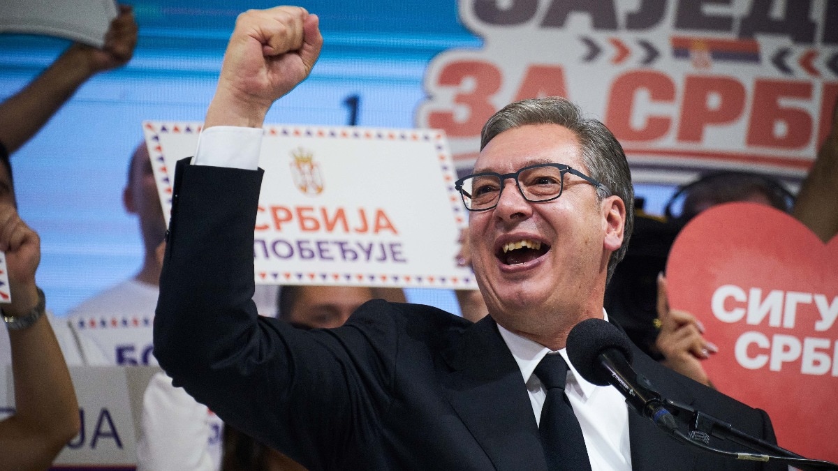 Serbian strongman Vucic faces student-led challenge in parliamentary polls