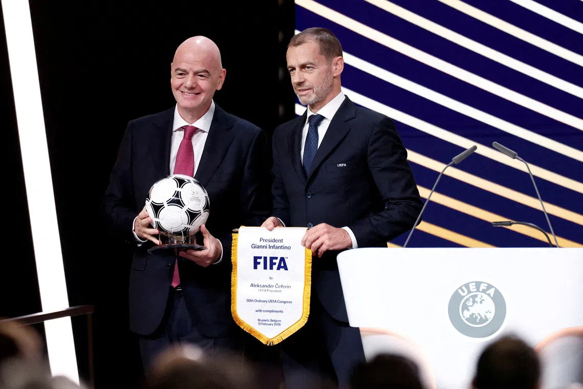 UEFA Chief Ceferin Rules Out FIFA Bid, Hints at Infantino Challenge