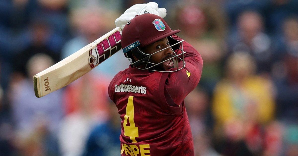 West Indies captain Hope jests over third Player of the Match award