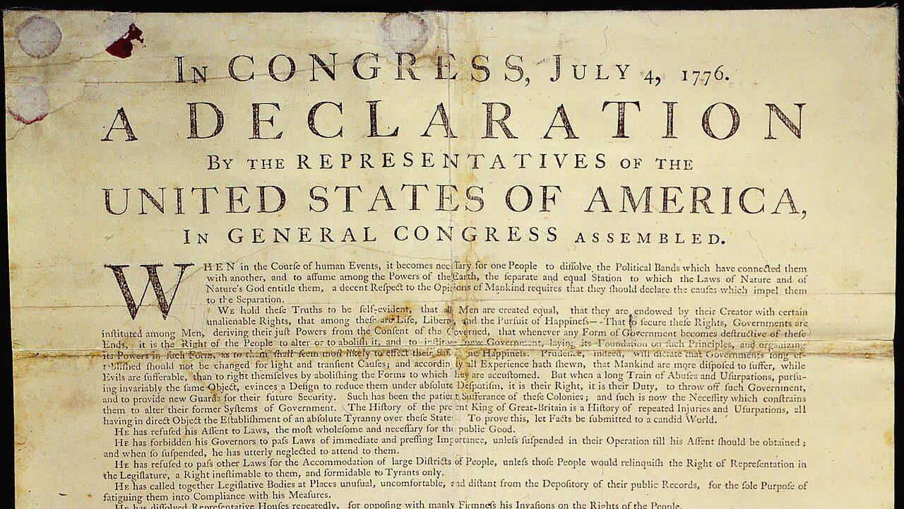 Hidden treasure: US buyer discovers rare 1776 Declaration copy in $4 painting