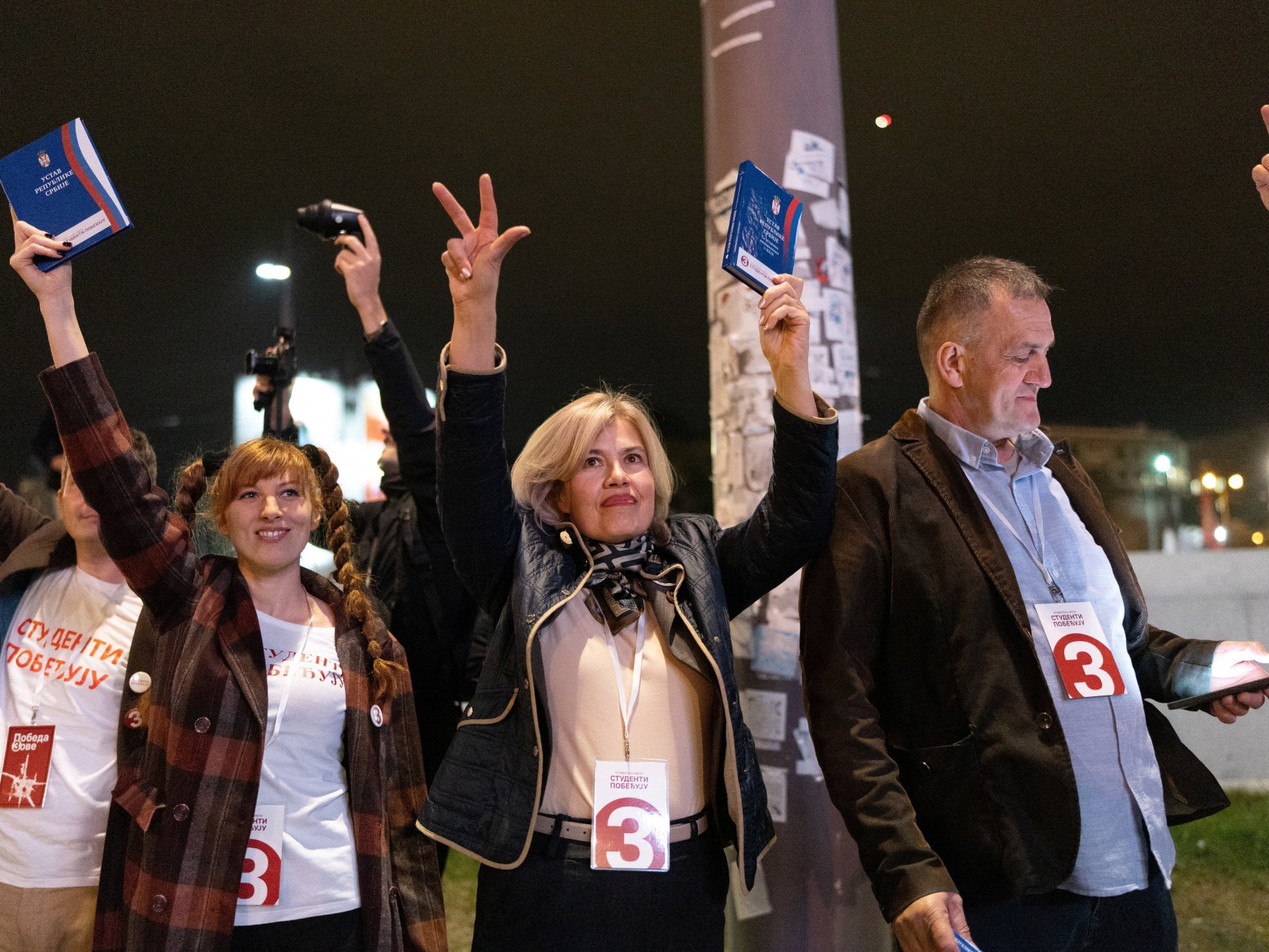 Serbia's snap election tests Vucic's grip on power amid student-led challenge
