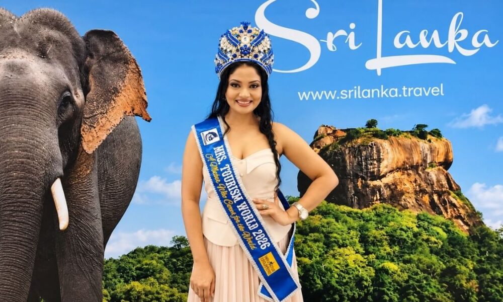 Sri Lankan pageant competitor Nimesha crowned Mrs Tourism 2026