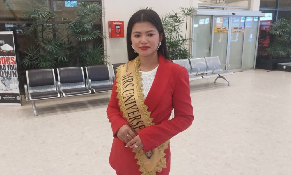 Mrs. Universe 2023 arrives in Sri Lanka for pageant judging role