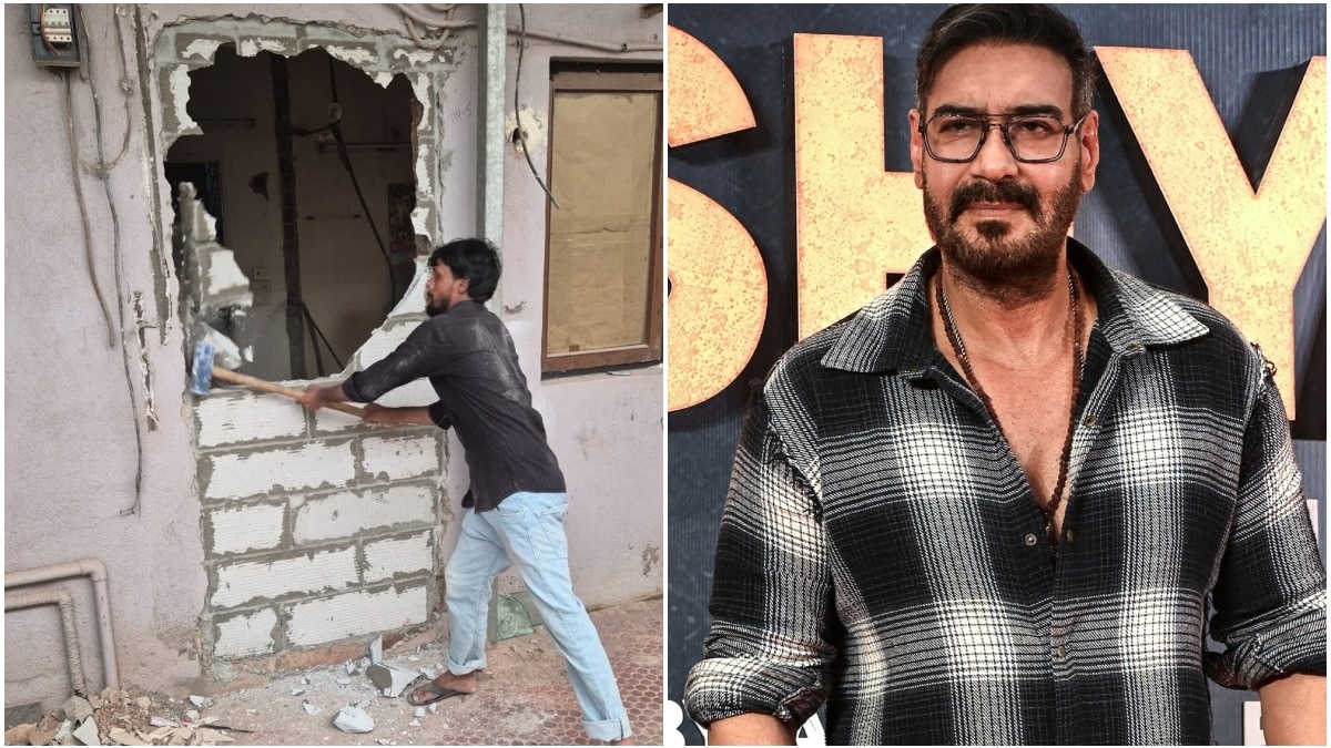 Mumbai civic body demolishes unauthorised sections of actor Devgn's residence