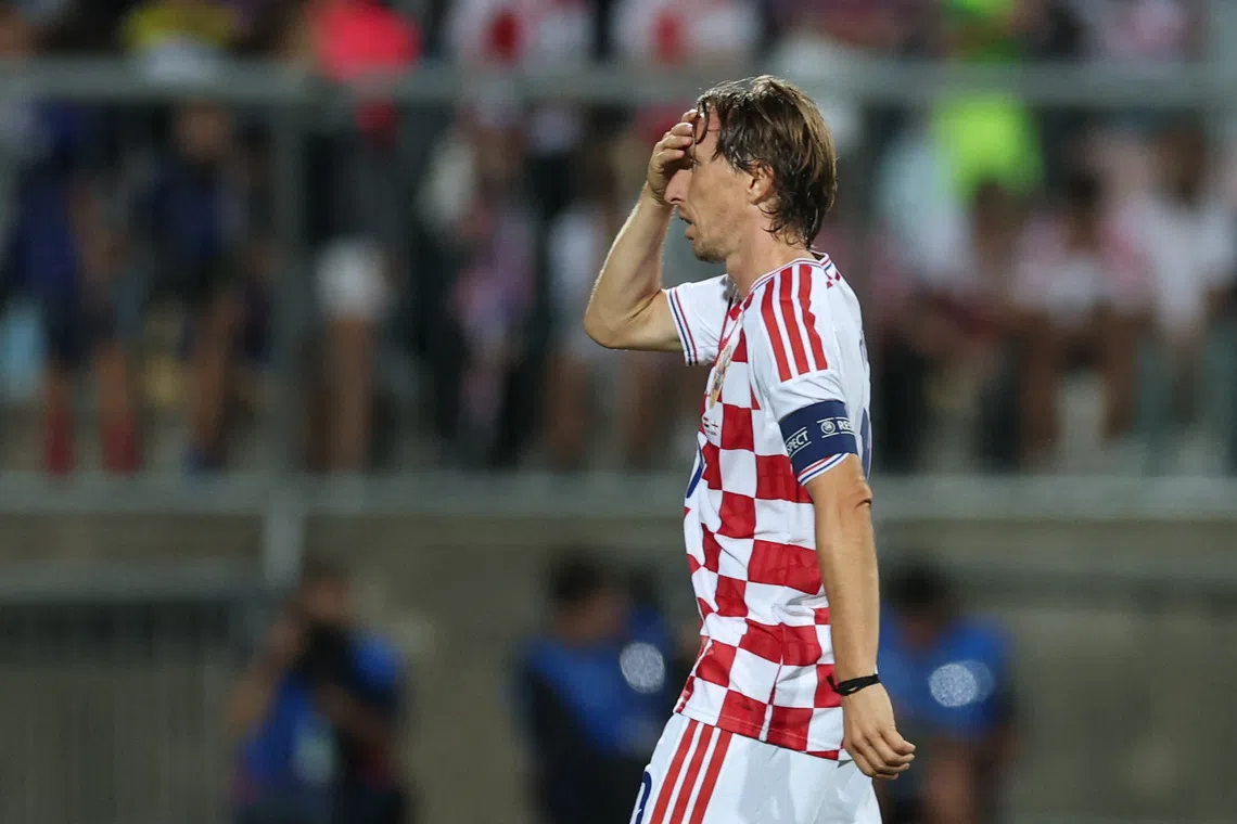 Modric expresses shame as Croatia suffer historic 7-0 rout by England