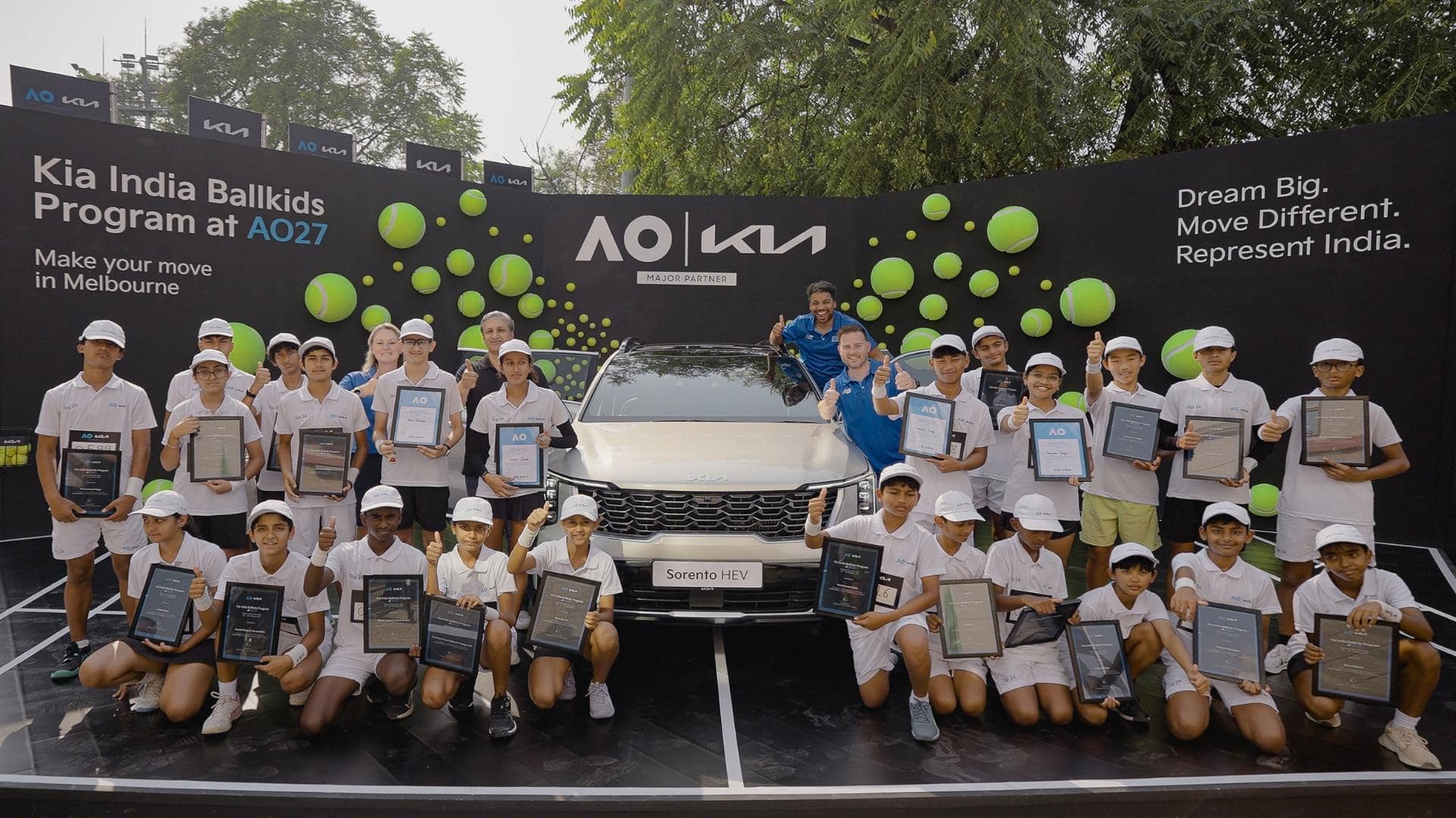Four Indian youth selected as Australian Open 2027 ballkids