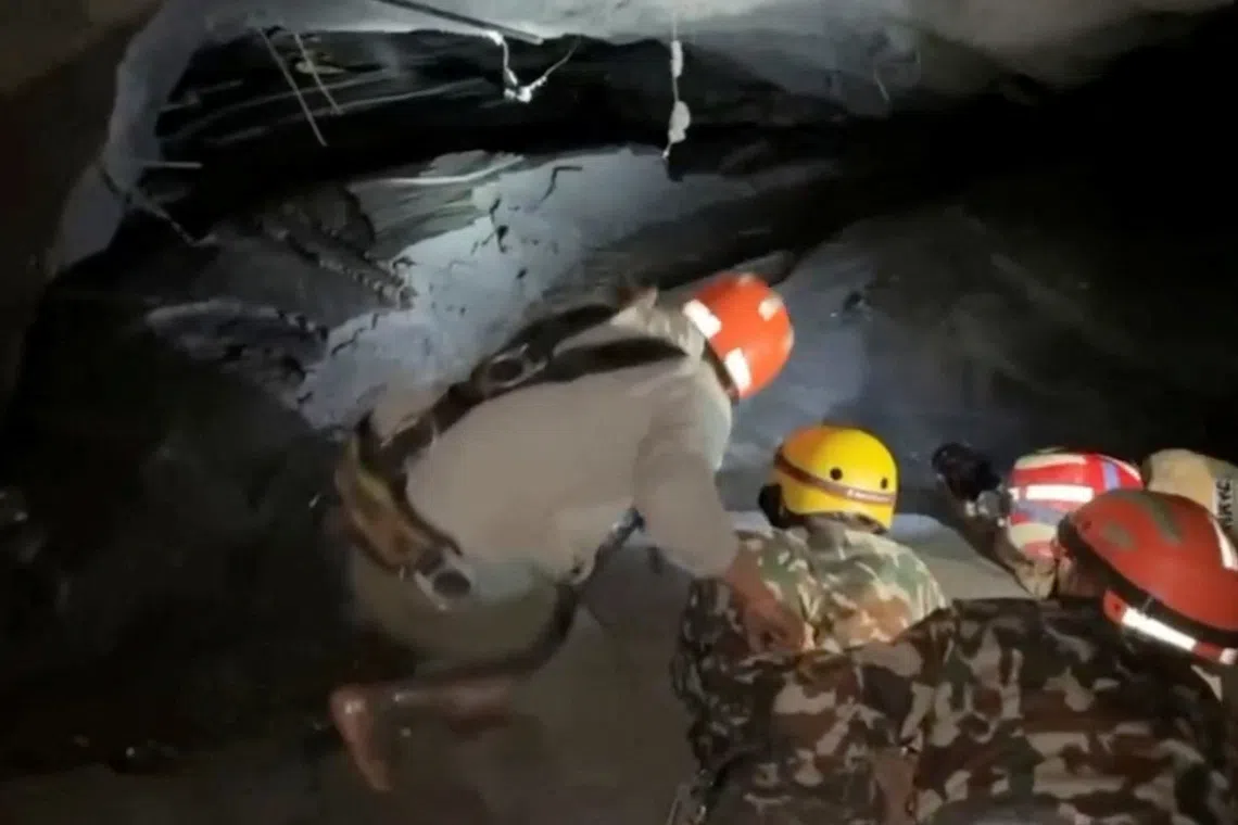 Hopes rise for Nepal hydropower workers trapped underground for week
