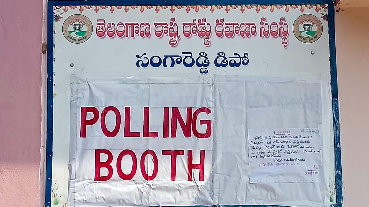 Telangana RTC union elections underway; outcome expected October 17