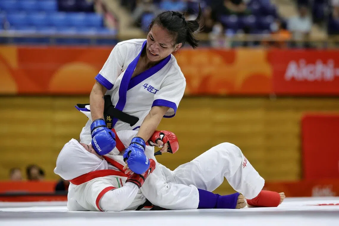 Teo advances to Asian Games MMA final with eye on gold