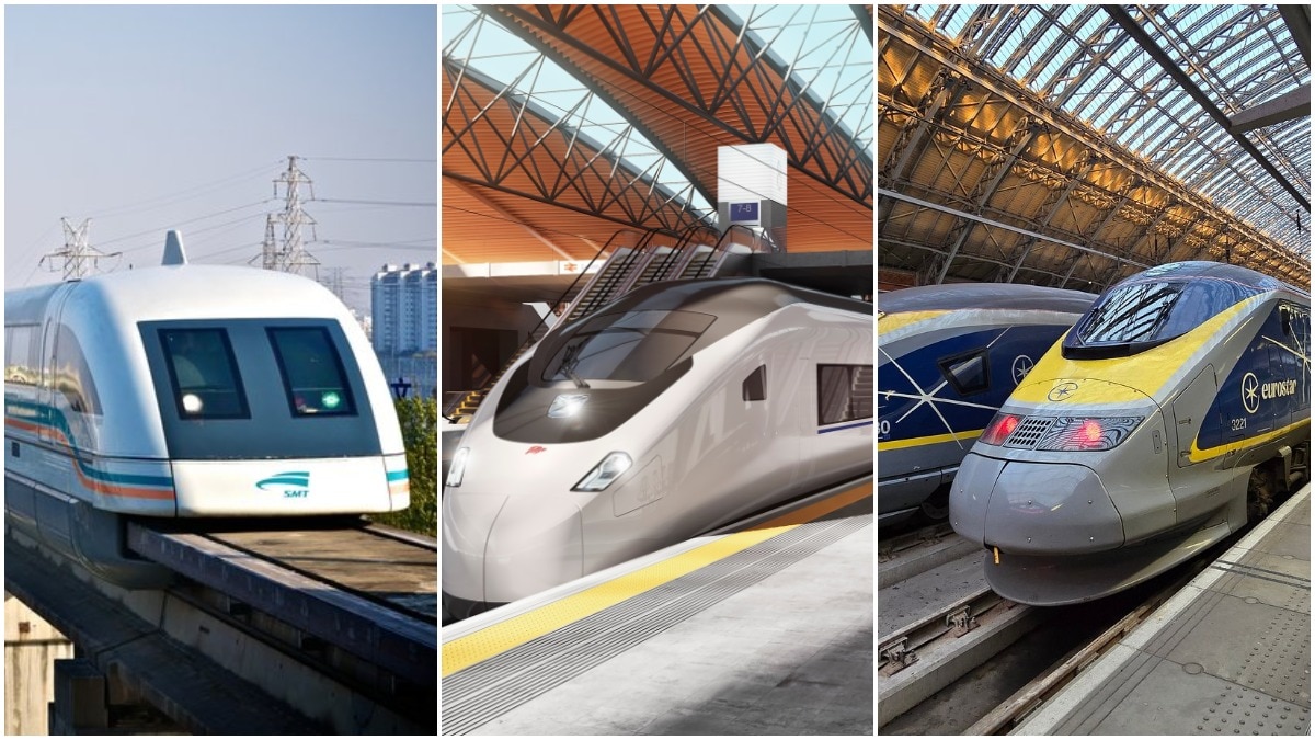 World's fastest trains: From Shanghai maglev to Europe's high-speed rail