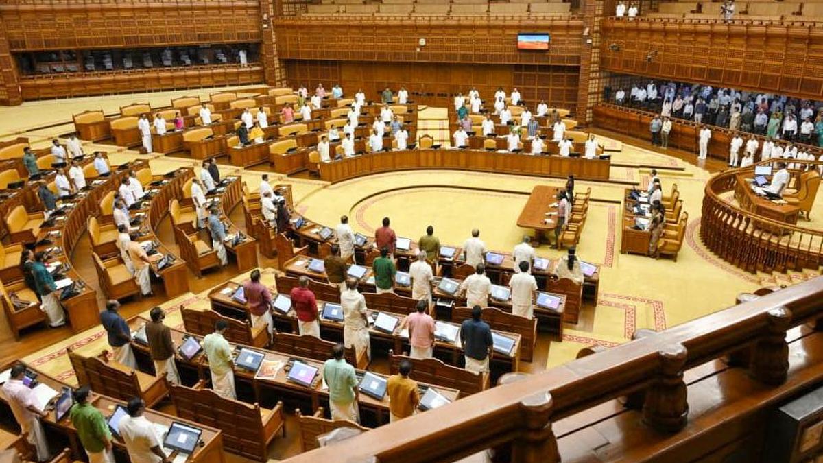 Kerala Assembly Speaker bars display of police lathi in House