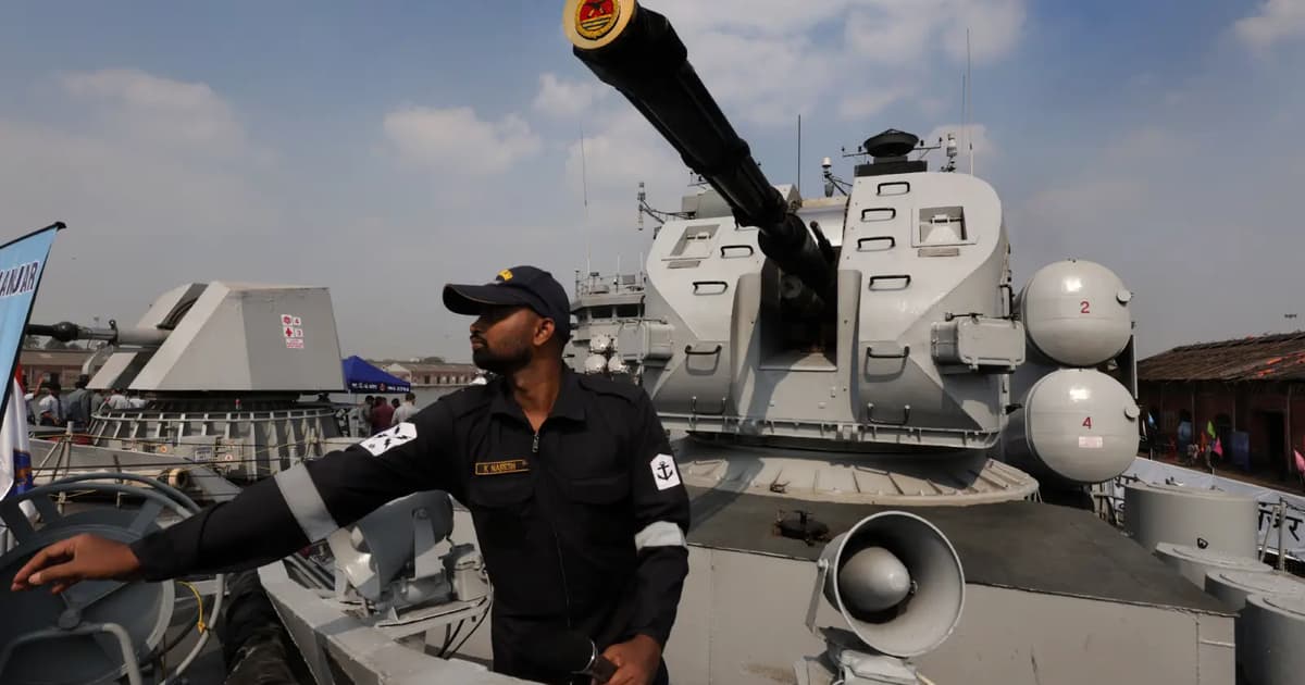 Indian rescuers race against time as cargo ship sinks, 22 missing
