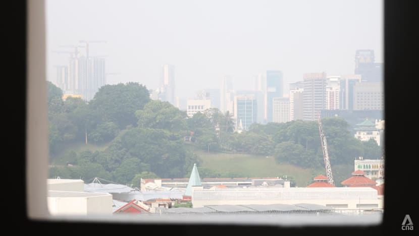 Singapore air quality drops to unhealthy levels amid haze conditions