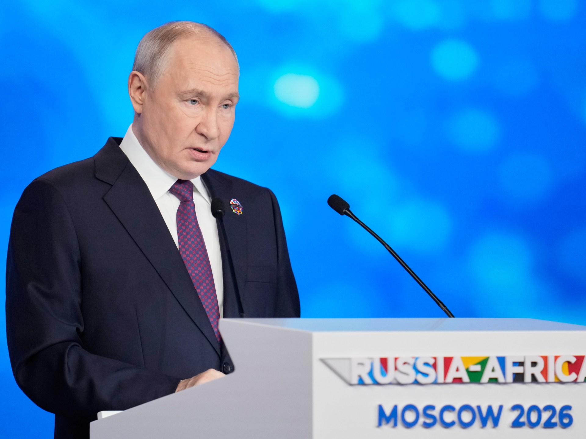 Putin pledges Moscow rejects neo-colonialism in Africa outreach