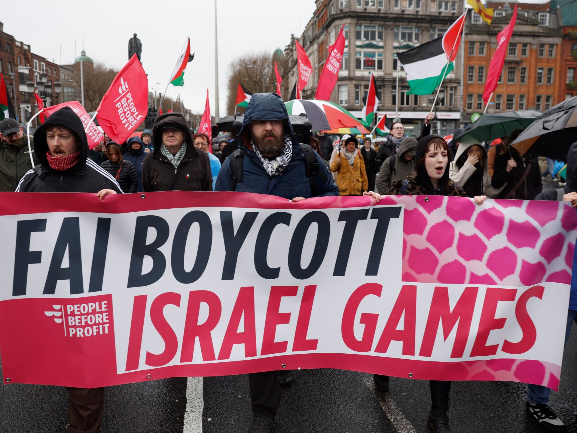 Ireland-Israel football matches spark boycott calls amid Gaza conflict