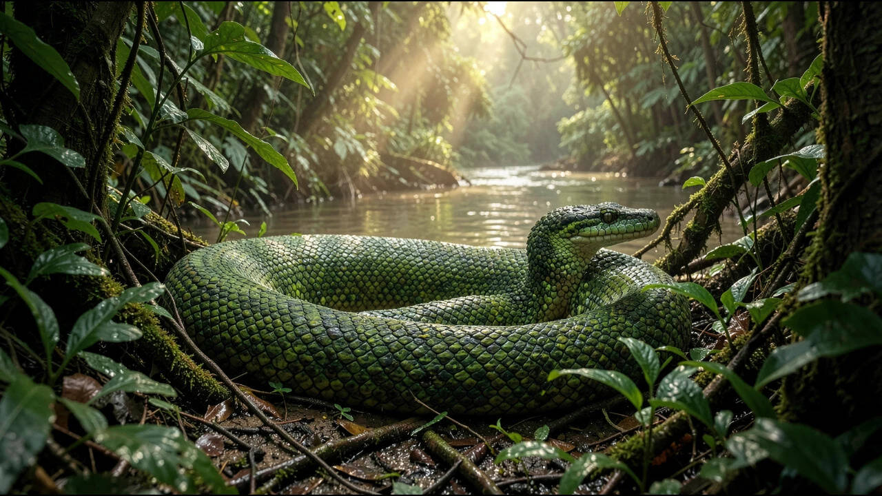 Radio tracking study reveals elusive nature of Amazon anacondas