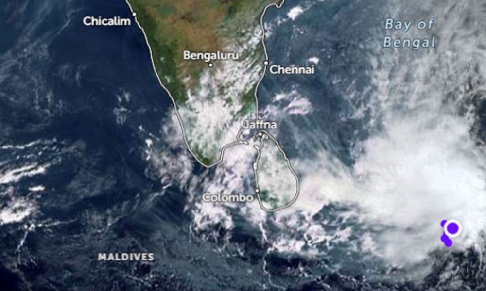 Bay of Bengal low-pressure system poised to intensify into cyclone