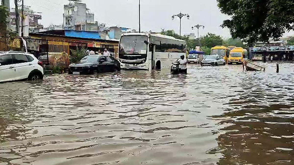 Gurugram waterlogging fuels anger over civic infrastructure failures