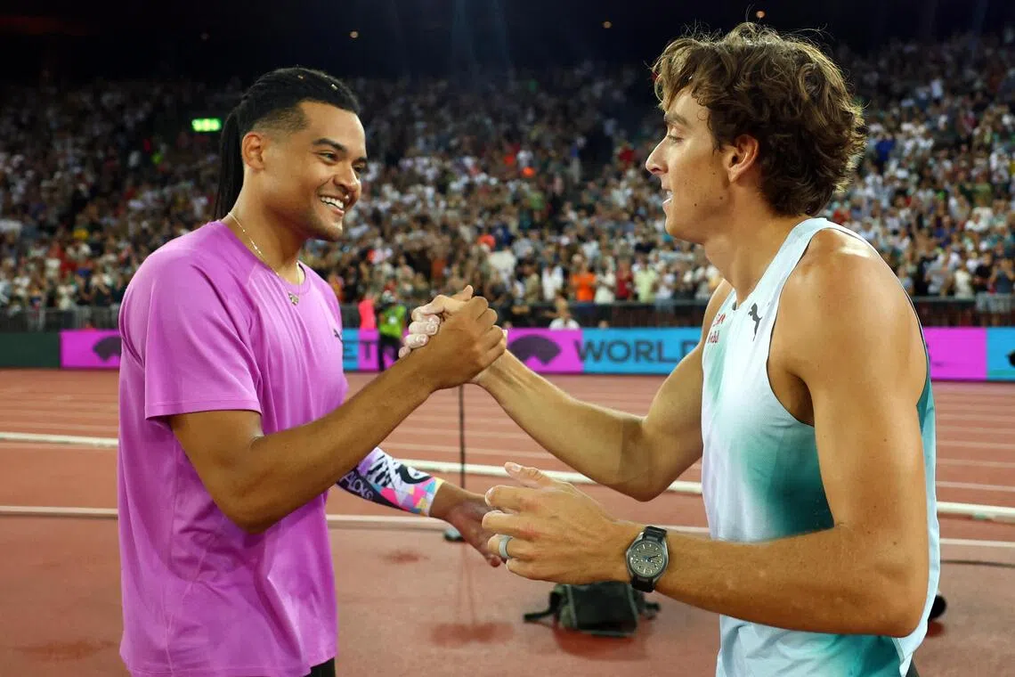 Duplantis faces rising threat from resurgent Greek rival Karalis