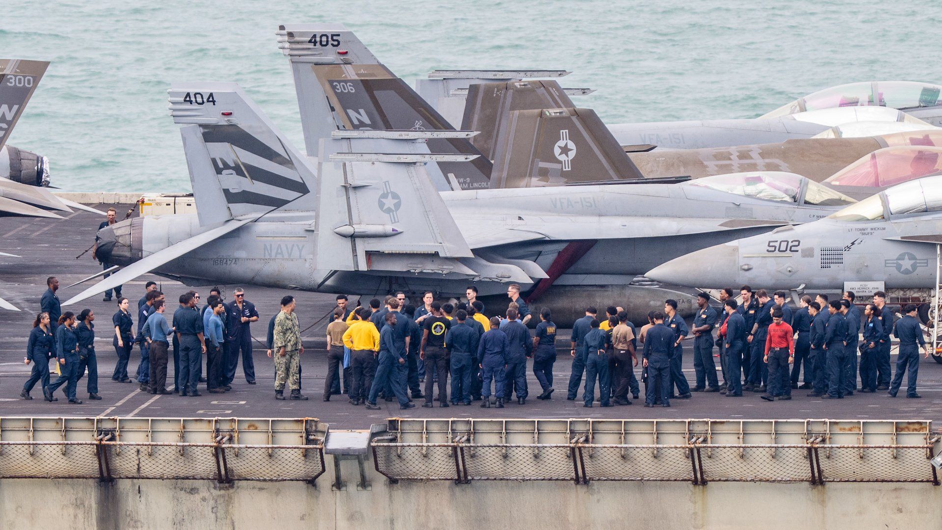 US Navy carrier strike group arrives in Thailand for port visit