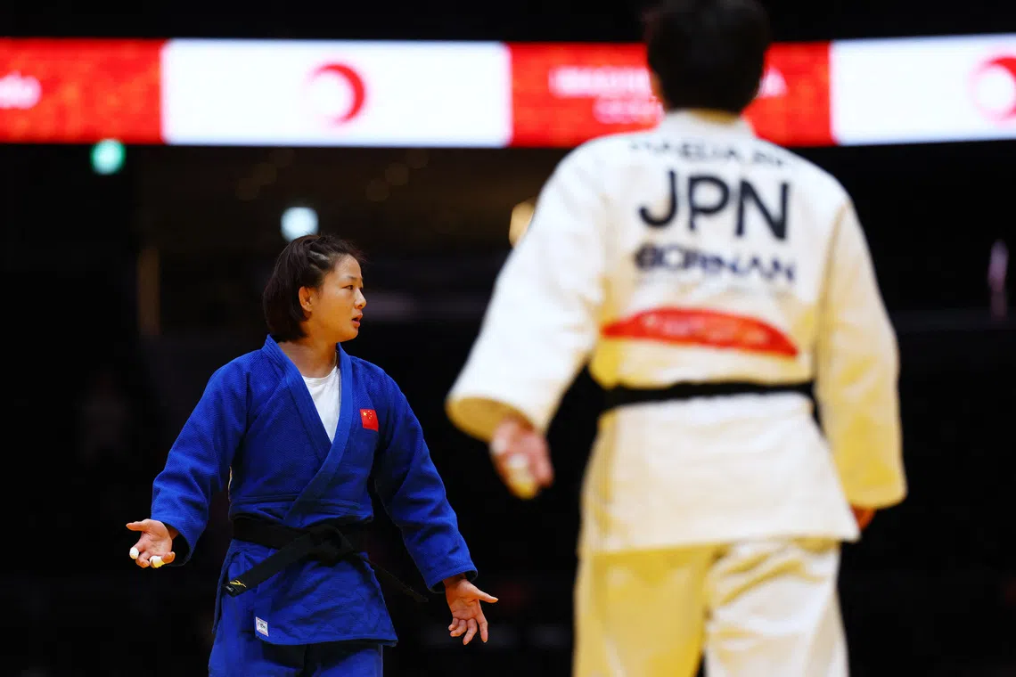 Chinese judoka disqualified for biting incident at Asian Games