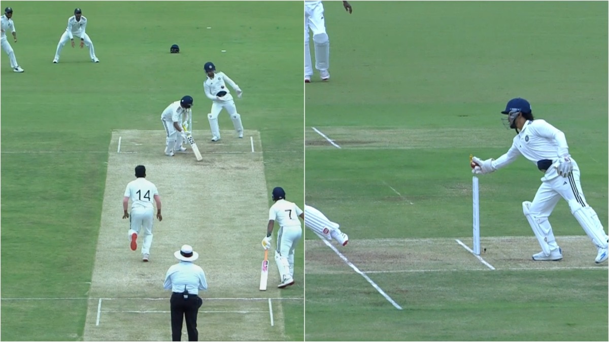 Ishan Kishan's Brilliant Stumping Display Captivates Fans at Duleep Trophy