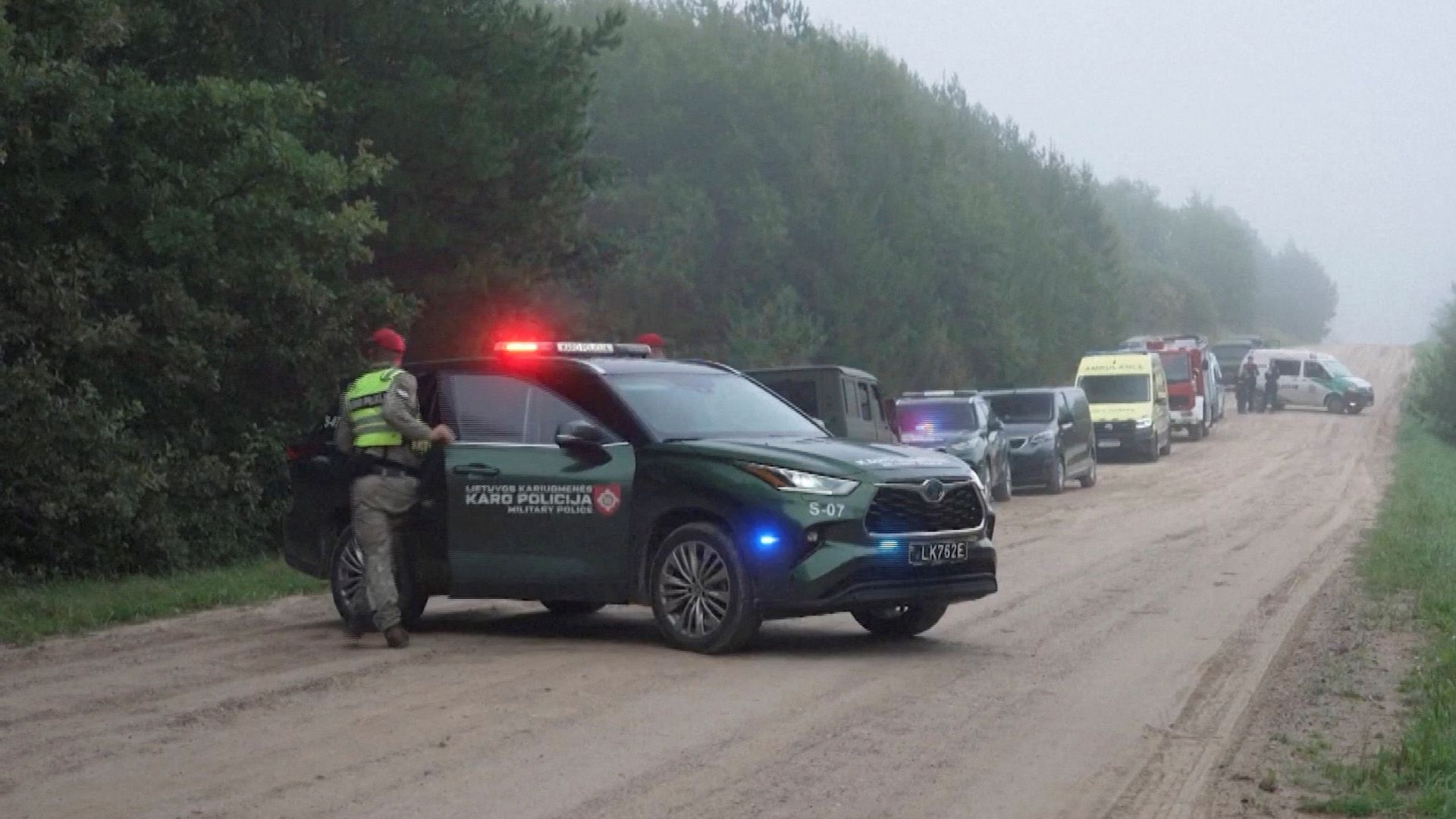 NATO intercepts suspected Russian drone over Lithuanian airspace