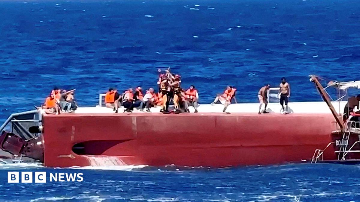 Seven dead, 23 missing after ferry capsizes near Cyprus