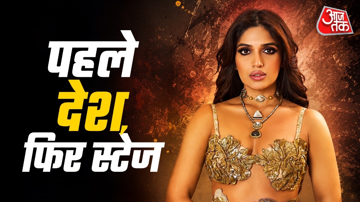 Bhumi Pednekar's On-Stage Moment Goes Viral as National Anthem Plays