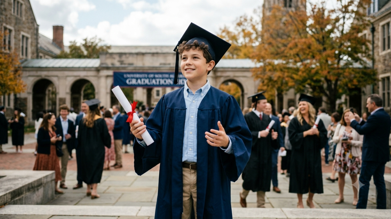 Child Prodigy Graduates University at Age 10, Sets Record