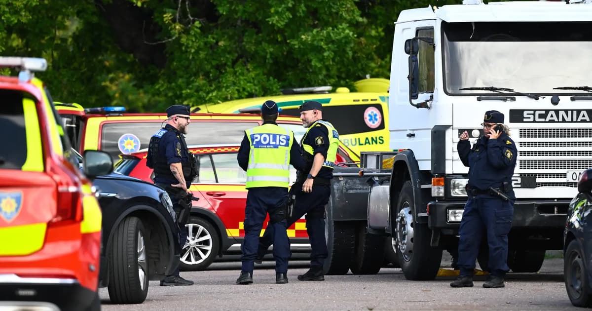 One dead, three injured in Swedish school sword attack