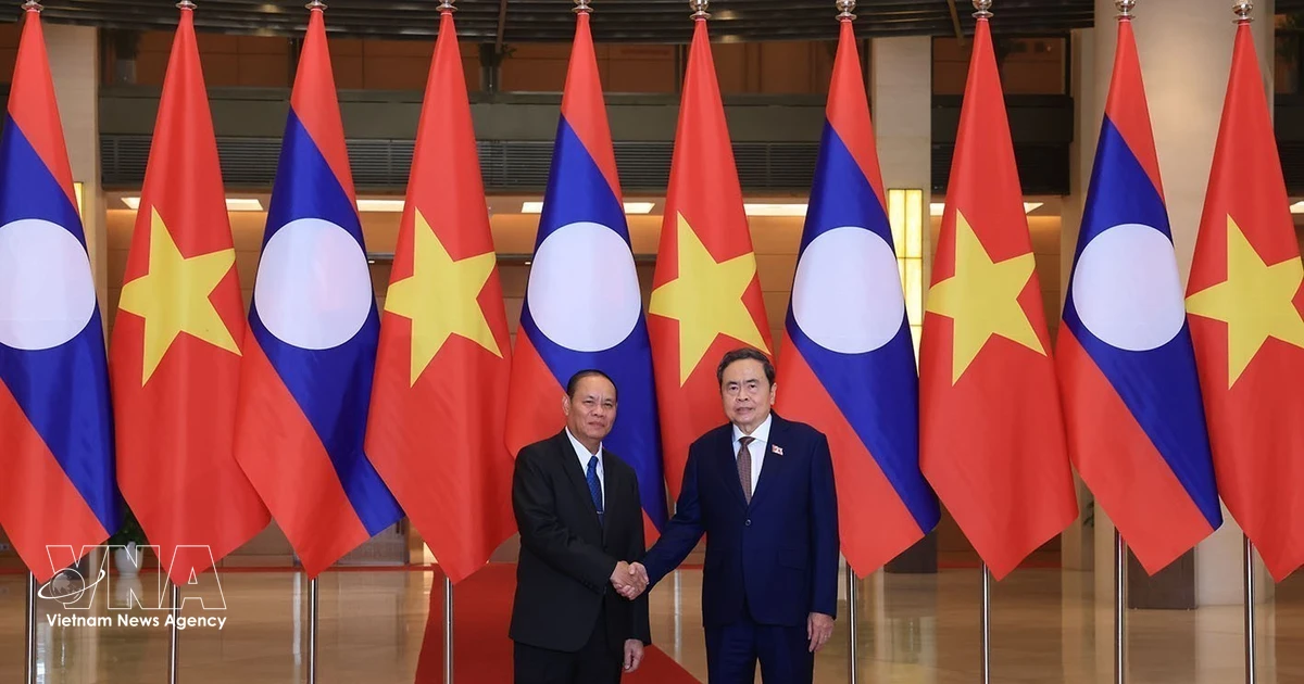 Vietnam, Laos pledge closer legislative ties amid deepening partnership