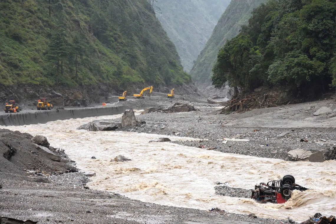 India recovers seven bodies from Nepal flood disaster