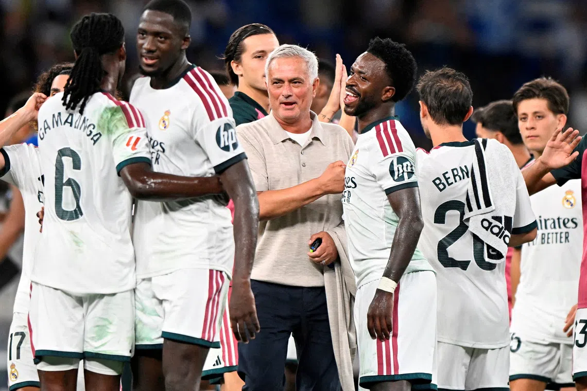 Mourinho slams bullying of Vinicius after Real Madrid's Espanyol victory