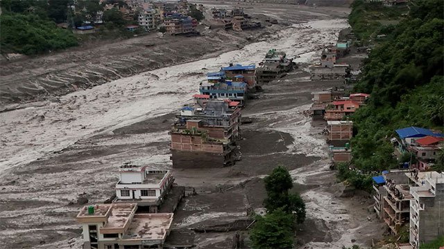 River debris poses fresh flood risk, warn officials
