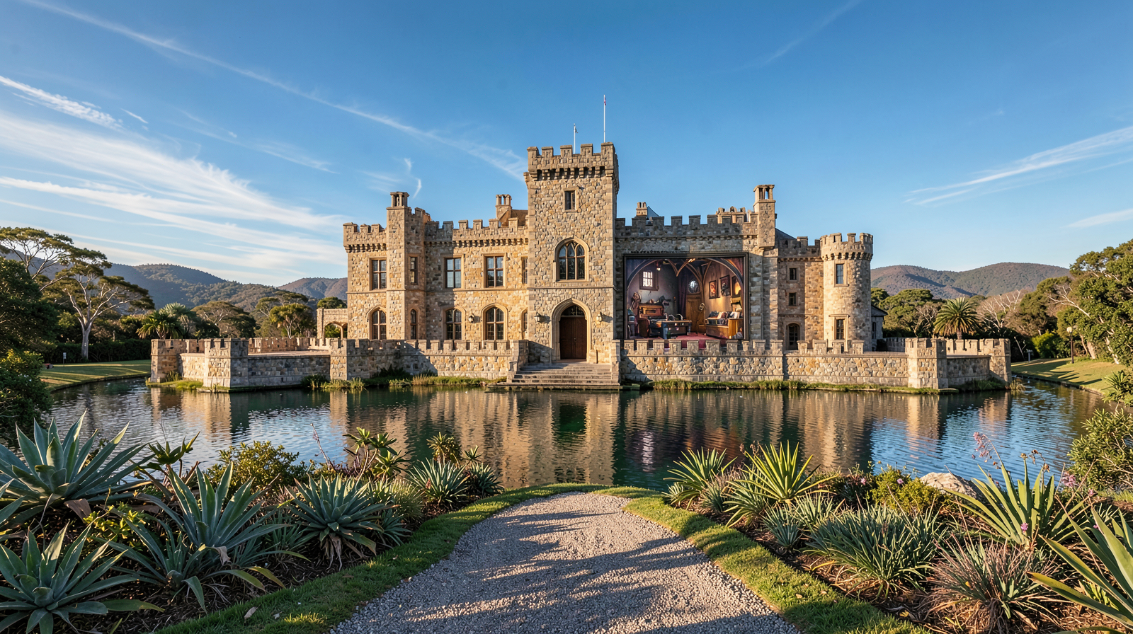 Australian Builder Constructs Elaborate Medieval Castle for Son