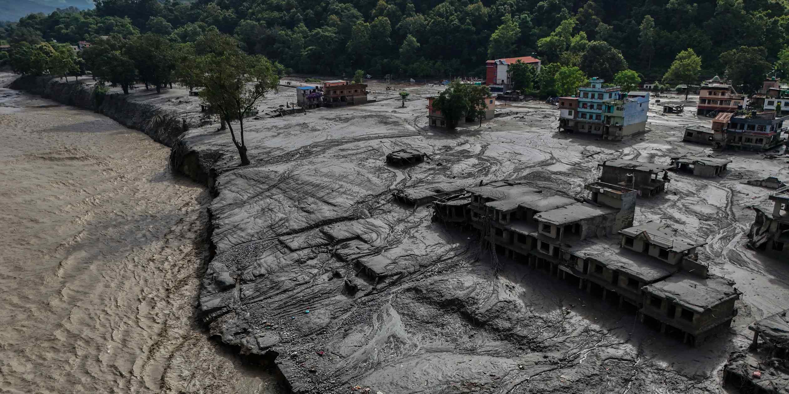 Himalayan flooding kills dozens across Nepal and Tibet border region