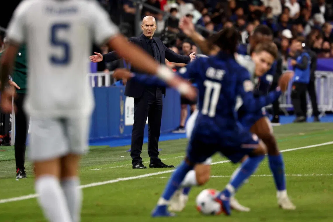 France held to draw by Italy in Nations League clash