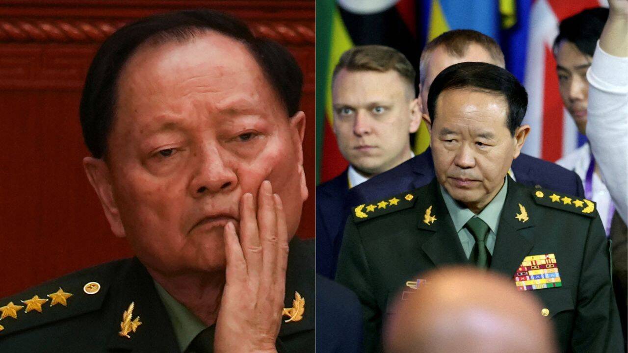 Chinese military paper backs removal of two senior generals from posts