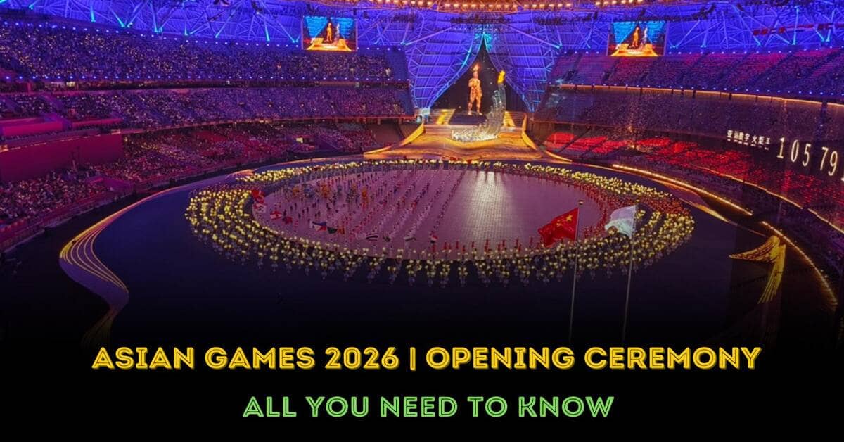 Asian Games 2026 opening ceremony set for November, theme announced