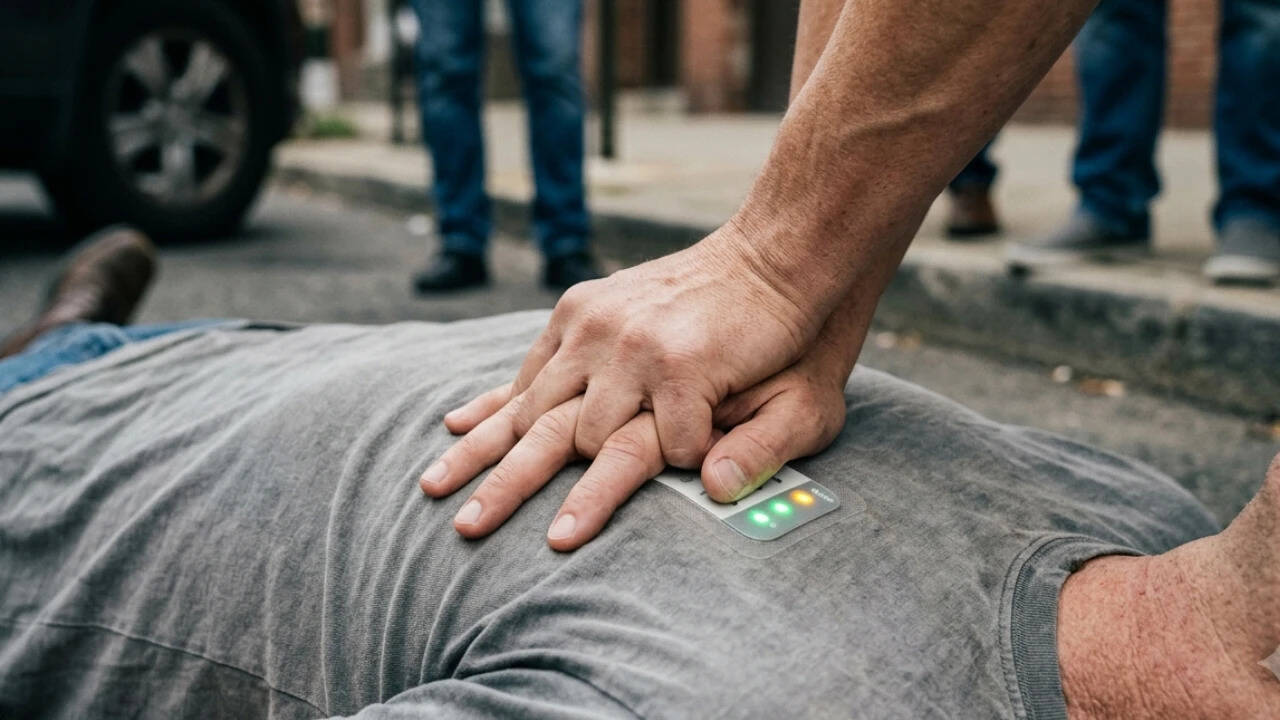 Student-designed patch could revolutionise CPR delivery during emergencies