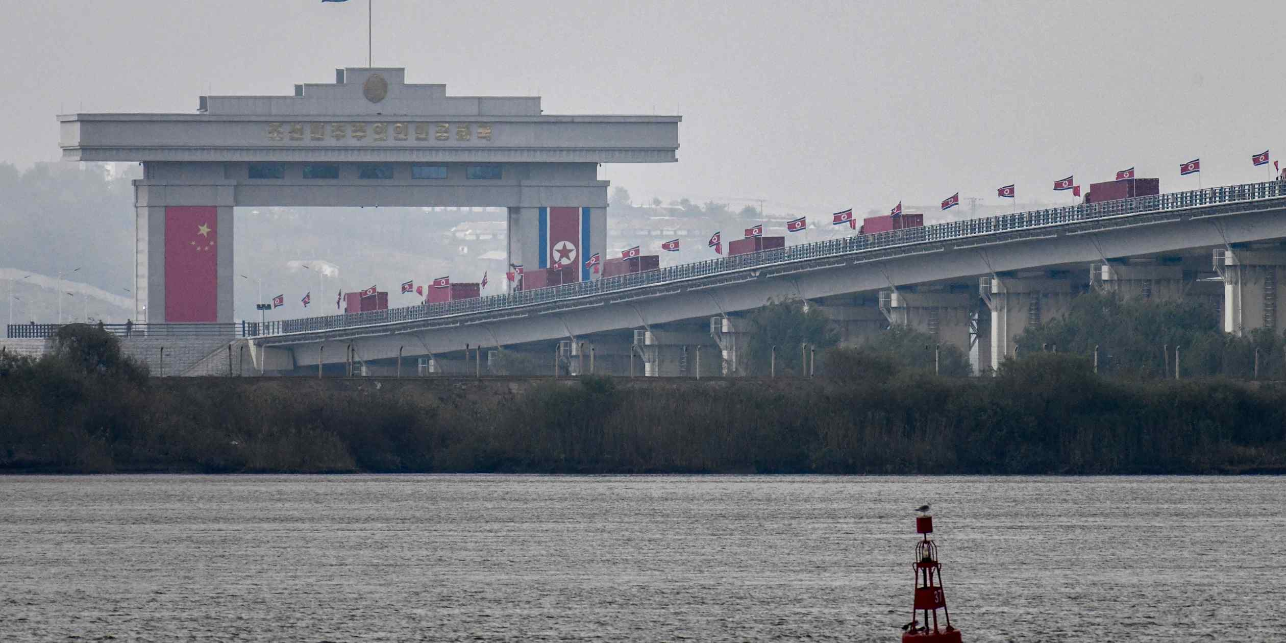 China opens first new Korea gateway in eight decades