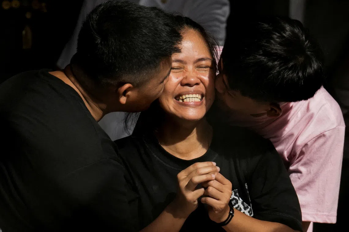 Philippines grants pardon to repatriated drug convict Mary Jane Veloso