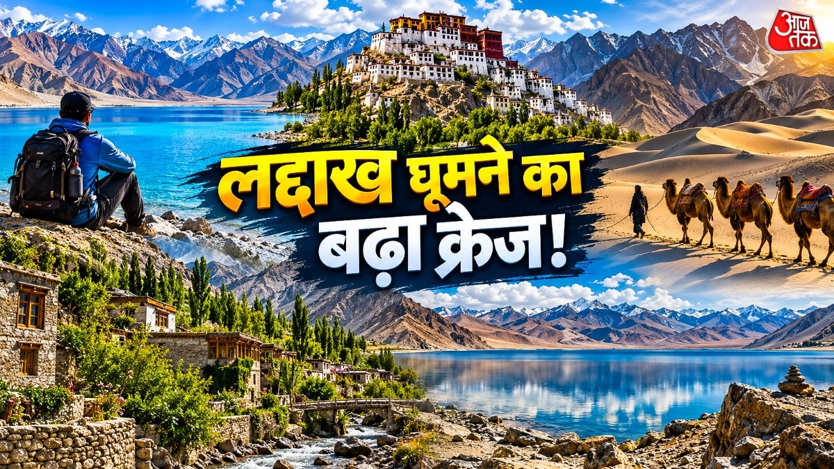 लद्दाख पर्यटन में रिकॉर्ड: 8 महीनों में 4 लाख आगंतुक