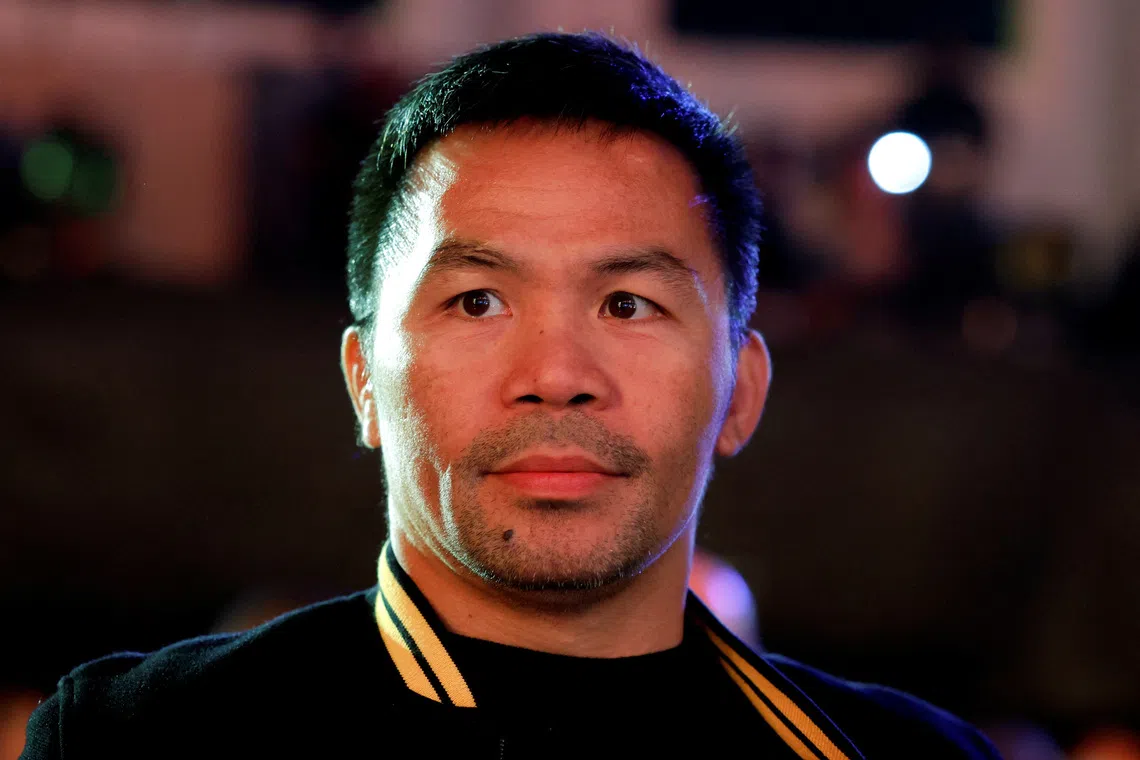 Pacquiao shifts focus from boxing ring to poverty fight in Philippines
